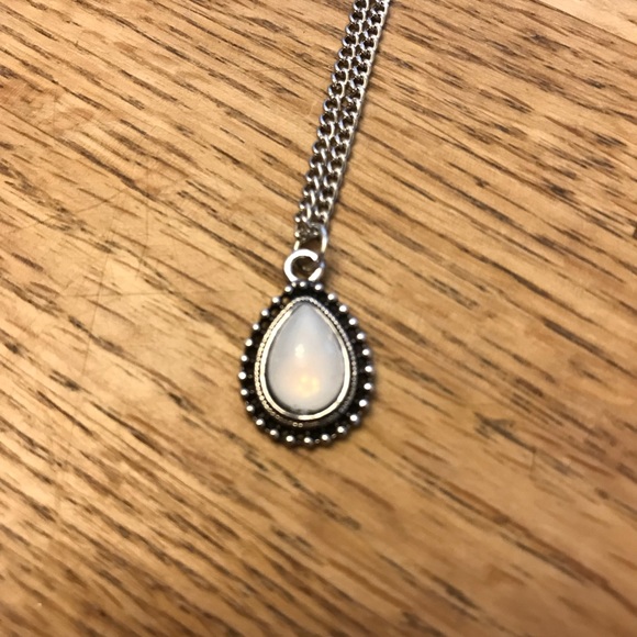 Bohemia Silver Plate Water Drop Choker Necklace - Picture 5 of 7